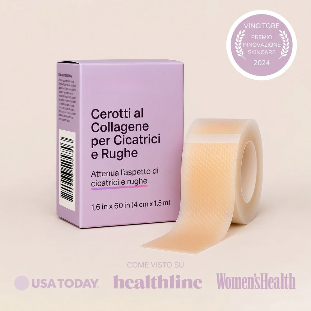 Nastro di Silicone al Collagene